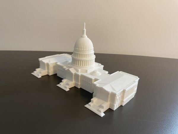 LARGE US Capitol Building Replica Washington DC 3d printed