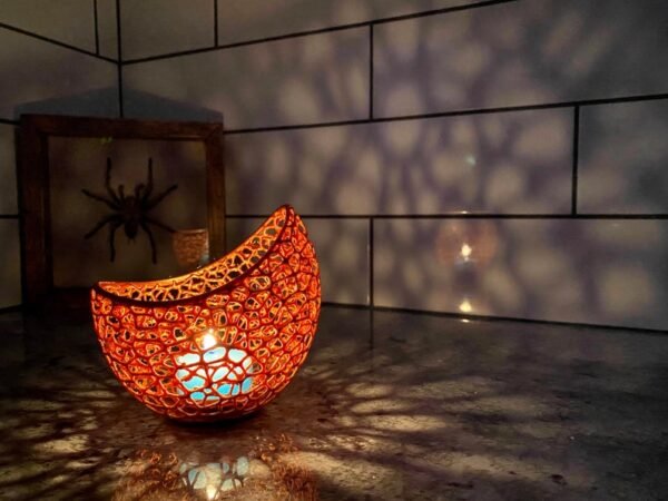 Nested Double Wall Tealight Candle Holder