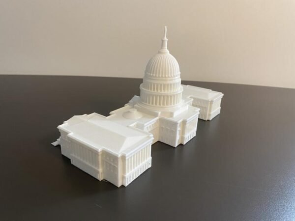 LARGE US Capitol Building Replica Washington DC 3d printed