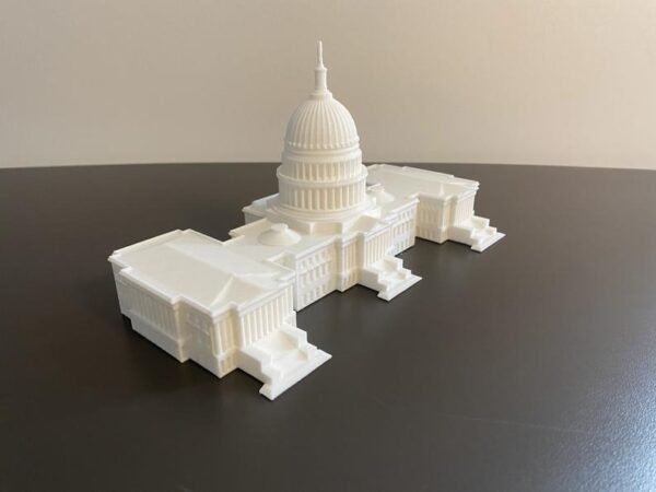 LARGE US Capitol Building Replica Washington DC 3d printed