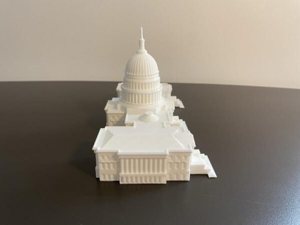 LARGE US Capitol Building Replica Washington DC 3d printed