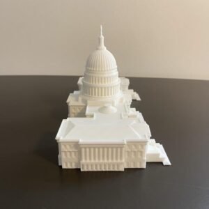 LARGE US Capitol Building Replica Washington DC 3d printed