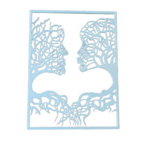 He And She Wall Art - Nature Couple Kissing