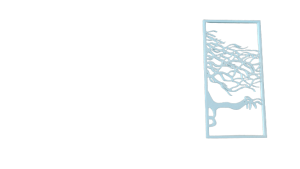 He And She Wall Art - Nature Couple Kissing