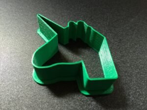 Unicorn Cookie Cutter Christmas Present 3d printed