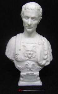 3D printed replica of the Julius Caesar Bust