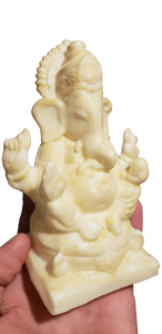 Statue of Ganesha Murti son of Shiva and Parvati the god of opportunity Raja Dinkar Kelkar Museum Pune India