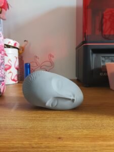 Replica Of Sleeping Muse Sculpture by Constantin Brâncuși