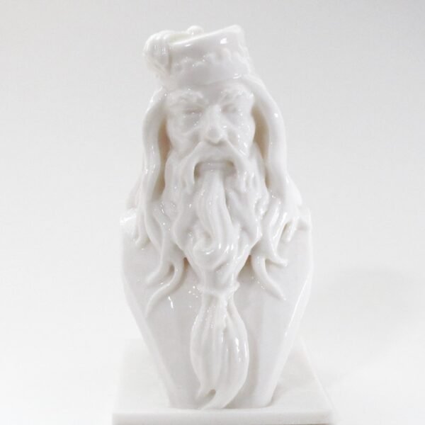 Albus Dumbledore Bust 3d printed White