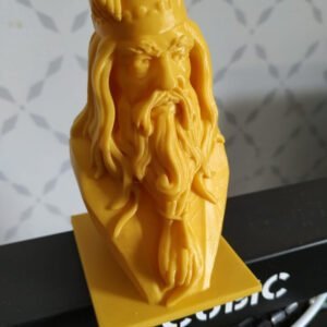 Albus Dumbledore Bust 3d printed Gold
