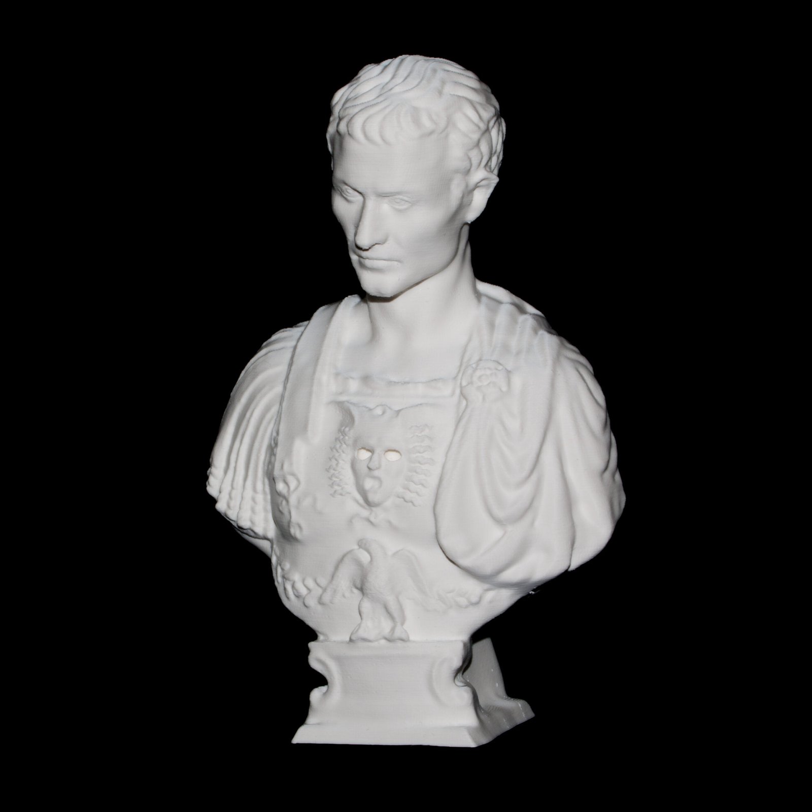 3D printed replica of the Julius Caesar Bust