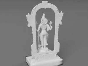Vishnu The Preserver Tabletop Sculpture