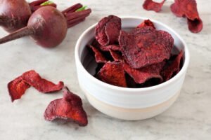 Beetroot Chips (Peri-Peri)