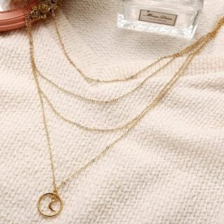 Princess Moon Sunshine Chain Necklace