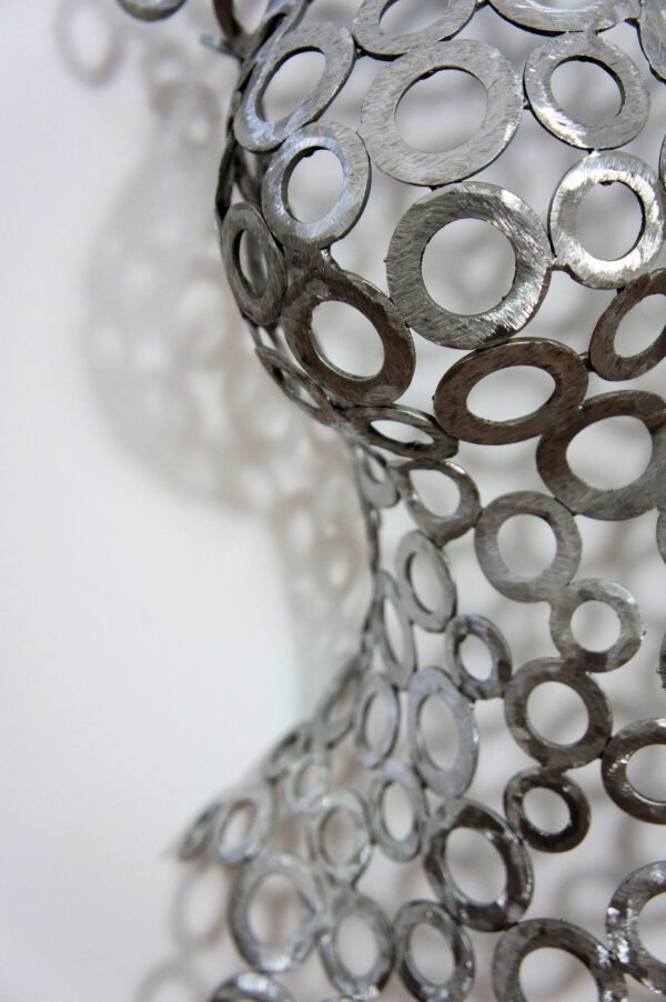 Large Woman Model Statue – Lifesize Torso Sculpture – Female Bust – Handmade metal Wall Art