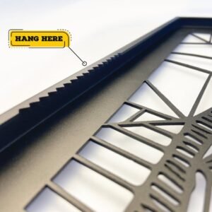 Abstract Woman Art Face Metal Wall Sculpture Home Decor