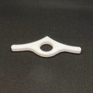 Book ring - One hand book holder - Thumb holder - 3D printed White