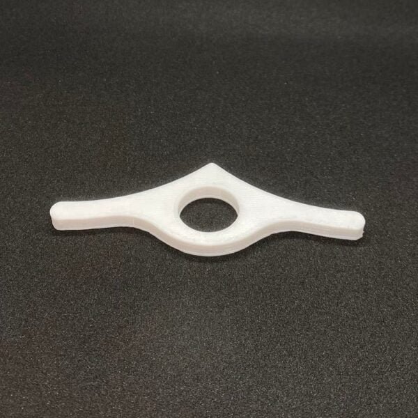 Book ring - One hand book holder - Thumb holder - 3D printed White