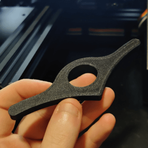 Book ring - One hand book holder - Thumb holder - 3D printed