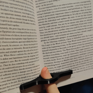 Book ring - One hand book holder - Thumb holder - 3D printed