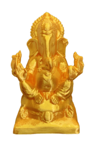 Statue of Ganesha Murti son of Shiva and Parvati the god of opportunity Raja Dinkar Kelkar Museum Pune India