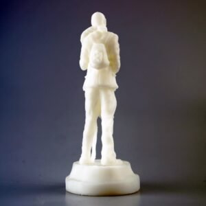 Meet Me Statue at St Pancras Station London - 3D Printed Replica - Home Decor Centerpiece