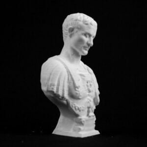3D printed replica of the Julius Caesar Bust