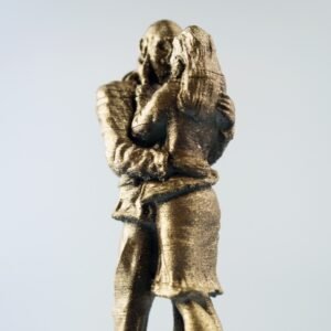 Meet Me Statue at St Pancras Station London - 3D Printed Replica - Home Decor Centerpiece