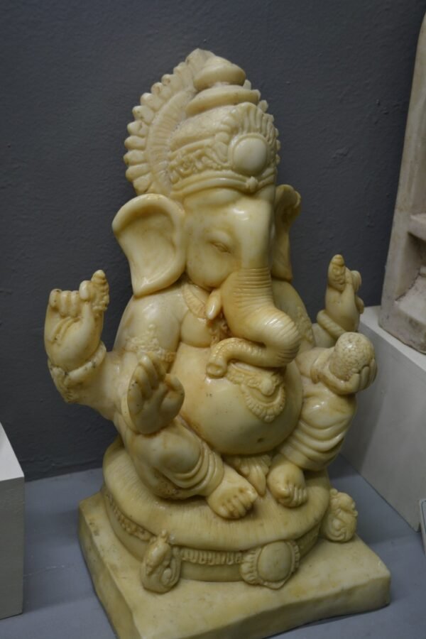Statue of Ganesha Murti son of Shiva and Parvati the god of opportunity Raja Dinkar Kelkar Museum Pune India