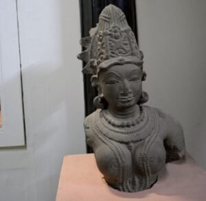 bust statue depicting Lakshmi or Laxmi