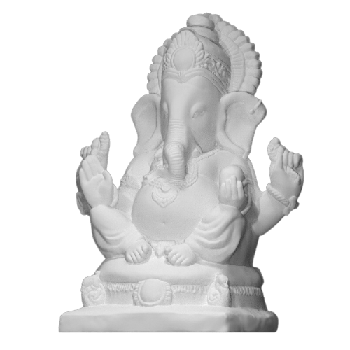 Statue of Ganesha Murti son of Shiva and Parvati the god of opportunity Raja Dinkar Kelkar Museum Pune India