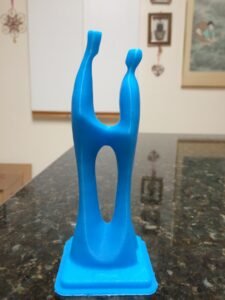 To Meet Again Sculpture - Home Decor Centerpiece