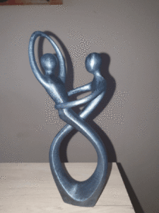 Measures - 25 cm tall. Color – White, Black, Grey, Bronze, Gold and more to come