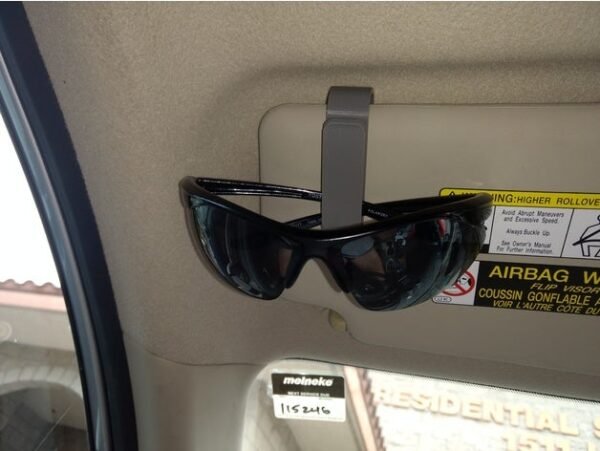 Sunglasses Car Sun Visor Clip (Set of 3)