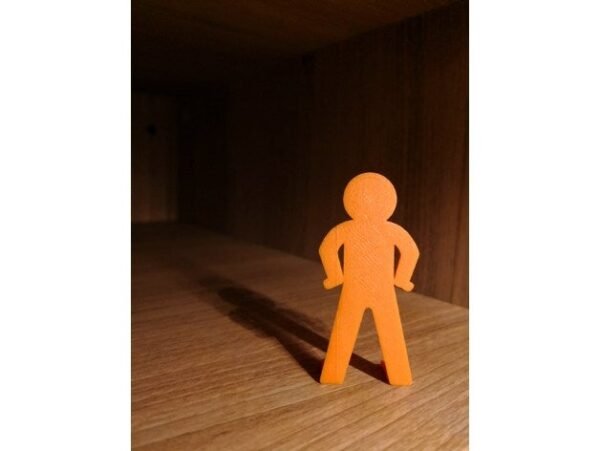 3D Printed Abstract Person Desk Decor Set Office Mother’s Day gifts Climbing Sitting Laying Standing Person Thin Man