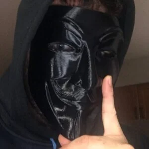 Anonymous mask - Guy Fawkes mask - V for Vendetta mask - Freedom mask - Collectible