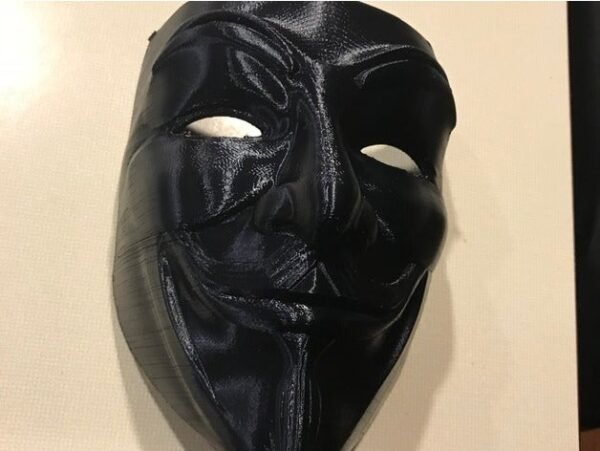 Anonymous mask - Guy Fawkes mask - V for Vendetta mask - Freedom mask - Collectible