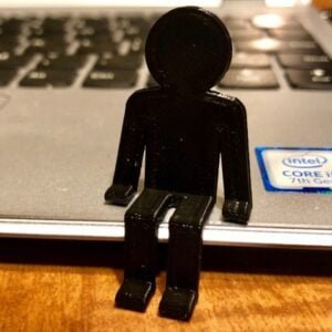 3D Printed Abstract Person Desk Decor Set Office Mother’s Day gifts Climbing Sitting Laying Standing Person Thin Man