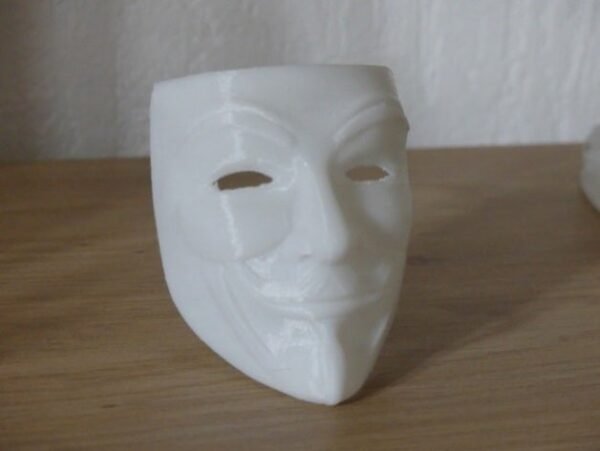 Anonymous mask - Guy Fawkes mask - V for Vendetta mask - Freedom mask - Collectible