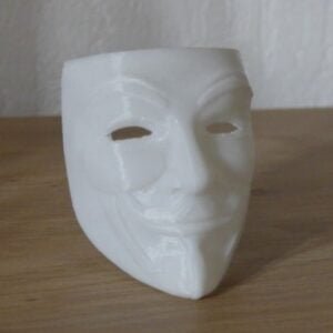 Anonymous mask - Guy Fawkes mask - V for Vendetta mask - Freedom mask - Collectible