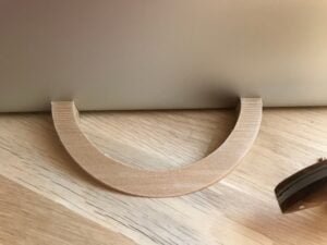 Wooden Laptop Vertical Stand Mac book Pro Upright Display