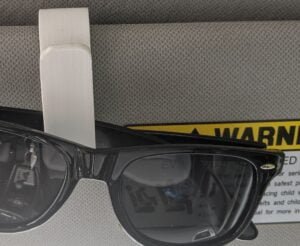 Sunglasses Car Sun Visor Clip (Set of 3)