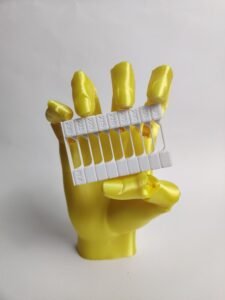 LARGE Hand Jointed Movable posable sign fist life-size severed scary hand mannequin body parts MALE