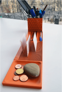 Compact Desk Organizer | Minimalistic Office Setup Deco