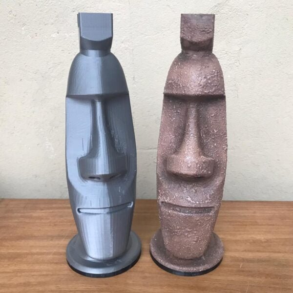 Easter Island Moai Statue Headphone Rack Pacific / Polynesian Archipelago-Themed Headset Hanger Stand