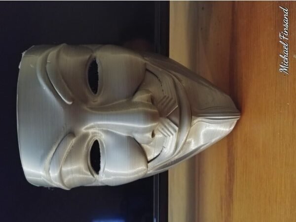 Anonymous mask - Guy Fawkes mask - V for Vendetta mask - Freedom mask - Collectible