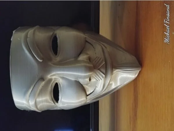 Anonymous mask - Guy Fawkes mask - V for Vendetta mask - Freedom mask - Collectible