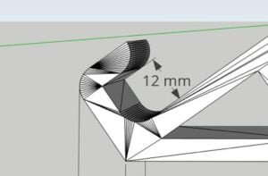 3D Printed Geometric Laptop/Notebook/Laptop Stand.