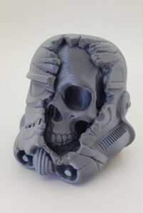 3D Printed 5" Star Wars Inspired Deathtrooper Stormtrooper Skull Model Display