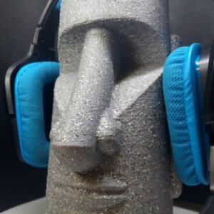 Moai Head Easter Island Sculpture Headset Hanger